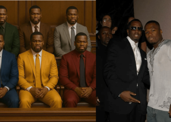 50 Cent Trolls Diddy With AI Jury Made Entirely Of Himself