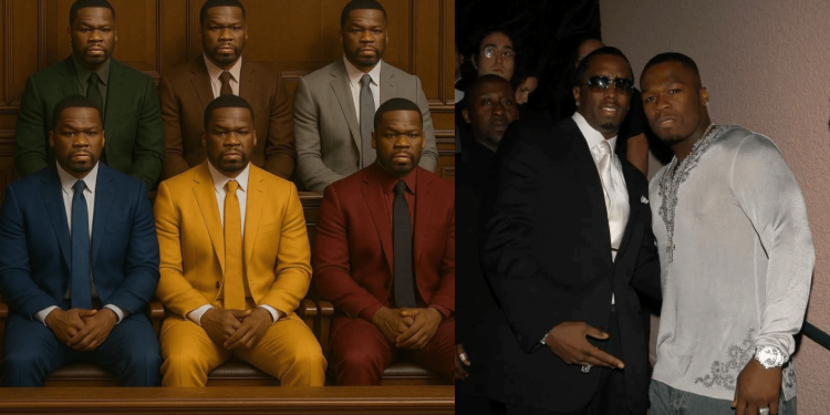 50 Cent Trolls Diddy With AI Jury Made Entirely Of Himself