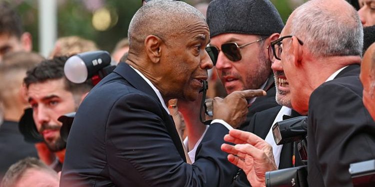 Denzel Washington Has Heated Exchange With Cannes Photographer