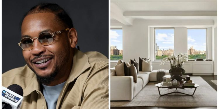 A Look at Carmelo Anthony’s Former Manhattan Apartment for Sale