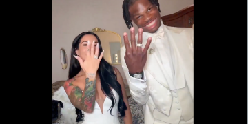 Travis Hunter Marries Leanna Lenee, Black Social Media Reacts