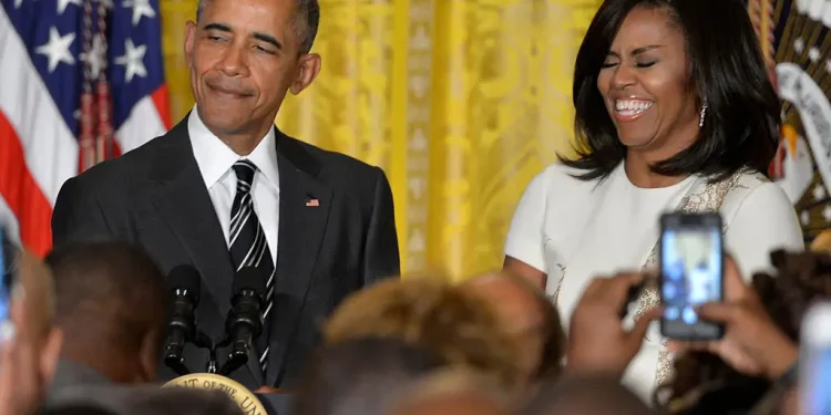 Outrage Erupts Over Satirical Portrayal of Michelle and Barack Obama Making ‘White House Love’ In New Musical Based on His Presidency
