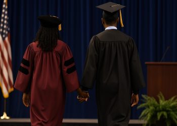 Mother and son overcome obstacles to graduate together at HBCU