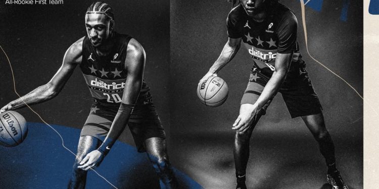 Carrington and Sarr make Wizards’ All-Rookie history