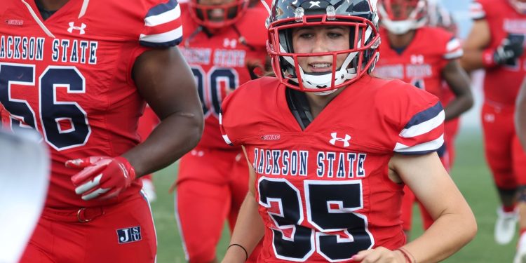 Female kicker who made HBCU football history is turning pro. And staying in school