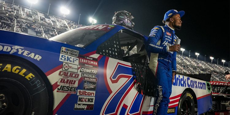 Rajah Caruth gaining momentum in 25 NASCAR season