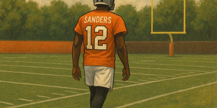 Shedeur Sanders last player off the field for first practice