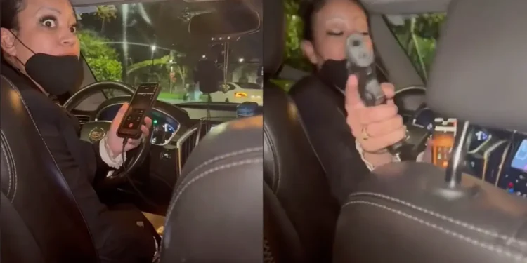 Cellphone Video Shows Uber Driver Pulling Gun on Miami Woman During Ride. Passenger Now Plans to Sue Rideshare Company