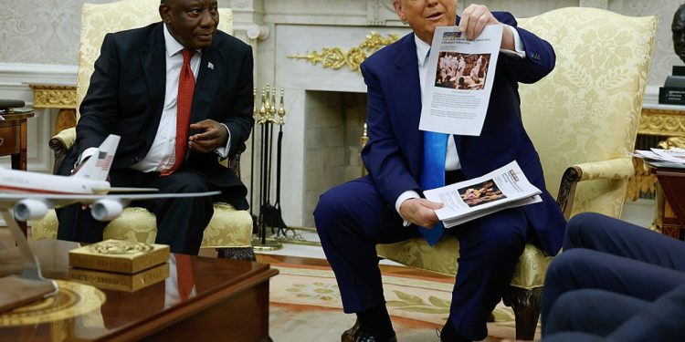 How Trump’s South Africa ‘White Genocide’ Lie Fuels His Long, Dangerous Anti-Black Narrative