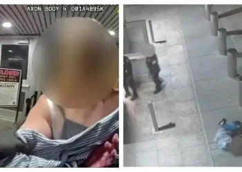 Sacramento Cop Who Was Fired After He Was Caught on Video Forcefully Shoving a 71-Year-Old Woman Out of Jail Exit Has Been Charged with Felony Assault