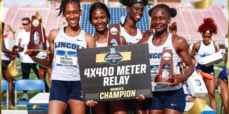 HBCU wins national championship in 4×400 relay