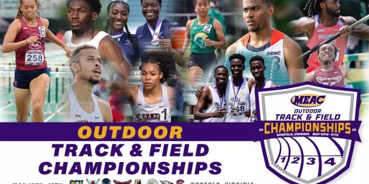 Howard, Norfolk State Dominate 2025 MEAC Track Championships