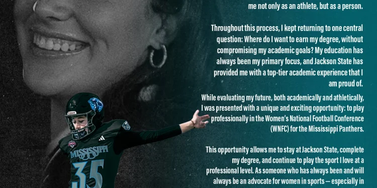 HBCU News – Historic HBCU Female Placekicker Signs Pro Contract