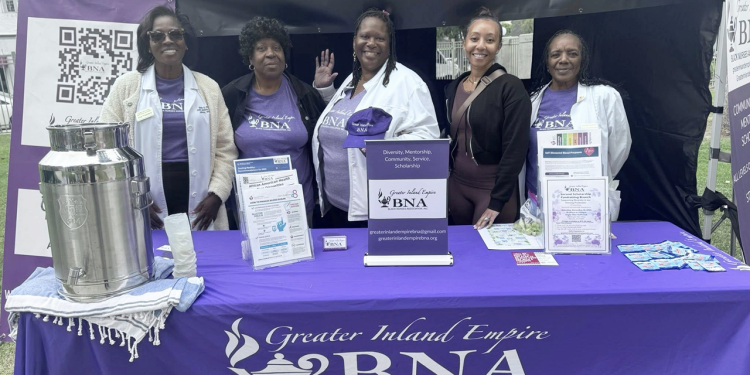 Greater IE Black Nurses Association Promotes Black Nurses, Addresses Health Disparities and Fosters Community Service