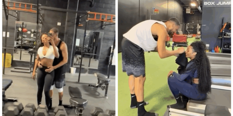 Megan Thee Stallion Workout With Boyfriend Klay Thompson