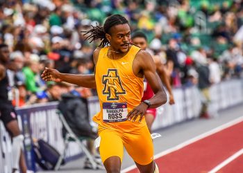 Former HBCU & Olympic champion sprinter returns to track after 3-year ban