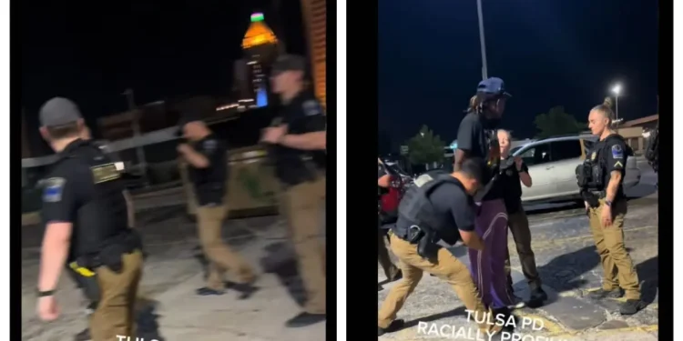 Tulsa Cops Pull Black Man from Bar Without Cause, Swarm Him Over Gun He Didn’t Have — Bystanders Refuse to Stay Silent In Viral Confrontation