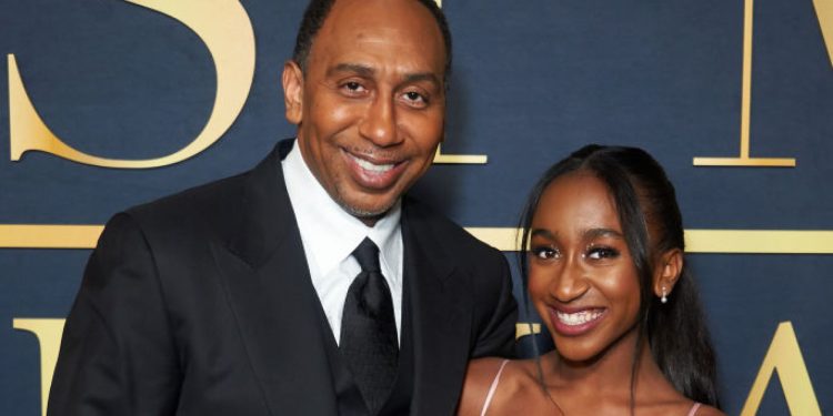 Stephen A. Smith & Samantha Are A Perfect Daddy-Daughter Duo