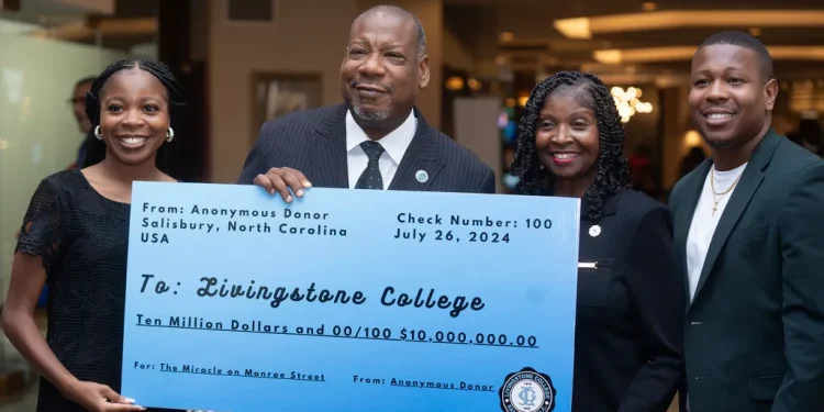 HBCU News – Livingstone gets another $10 million, claims premier private HBCU in NC