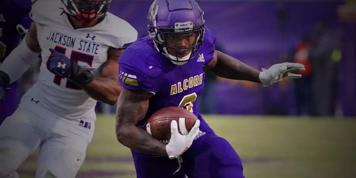Former Alcorn State running back Jarveon Howard signs with the Buffalo Bills