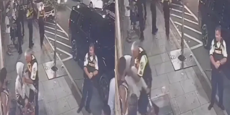 Video Shows New York Cop Choke-Slamming Teen Into Bodega Window After Boy’s Cutting Remark
