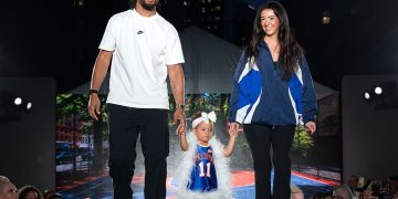 DaBaby & DaniLeigh Unite at Jalen Brunson’s Runway