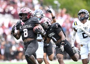 NC Central tops NC A&T in rain-soaked squabble
