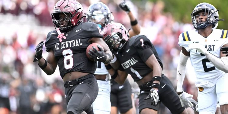 NC Central tops NC A&T in rain-soaked squabble