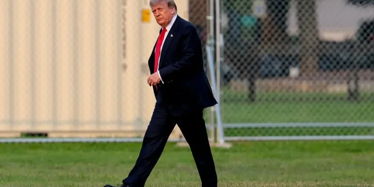 Trump’s Extreme Forward Lean Sparks a Frenzy as Viewers Speculate About What He May Be Trying to Hide