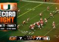 Miami football sets records in 70-point FAMU blowout