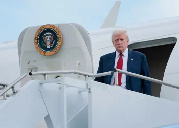 Trump’s Careful Walk Has People Staring at More Than His Footwork as His New Look Fails to Hide the Obvious