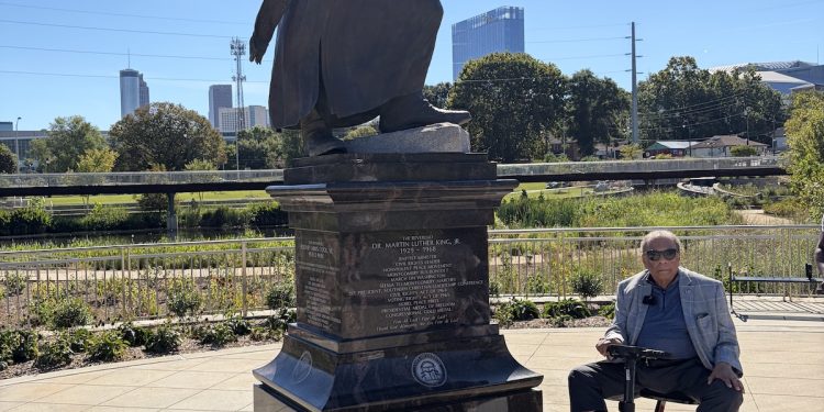 Andrew Young leads inaugural Peace Walk in Atlanta