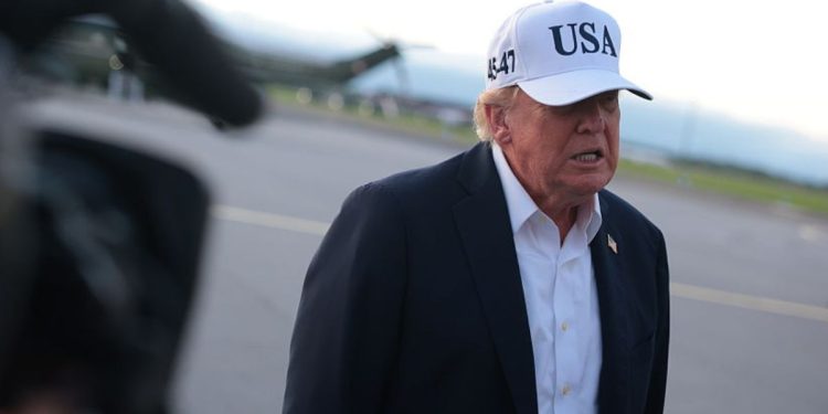 Trump Walks Away as His Big Moment Implodes After He Shuts Out the Media — But What He Does Minutes Later Reveals Just How Badly It Backfired