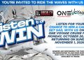 Listen for a Chance to Win a Cabin on The One Voyage Cruise