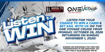 Listen for a Chance to Win a Cabin on The One Voyage Cruise