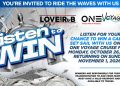Listen for a Chance to Win a Cabin on The One Voyage Cruise