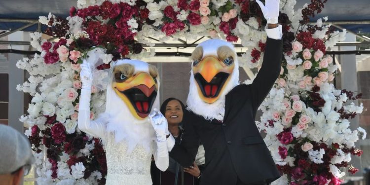 HBCU mascots get married during homecoming
