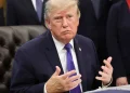 Trump Says He Can Go After Obama, Biden and Hillary Clinton, Then Viewers Spot What’s Behind Him and Can’t Turn Away