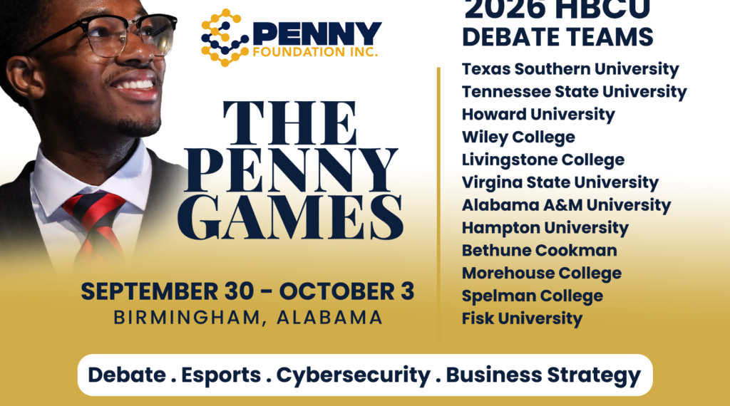 HBCU News – Multiple HBCUs in Birmingham for inaugural Penny Games Debate Competition