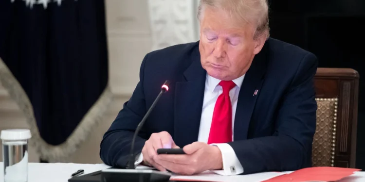 Trump Takes Credit for G7 Deal, Then a Leaked Photo Ignites Questions About What Was Happening Behind His Screen