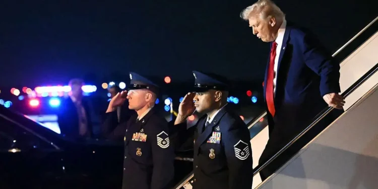 Trump’s Unsteady Return to Washington Puts an Ugly End to a Rough Campaign Tour He’d Probably Rather Forget