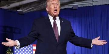 Trump Opens His Jacket Too Wide During Speech — Then Viewers Get Distracted and Zero In on What His Long Tie Was Trying to Hide