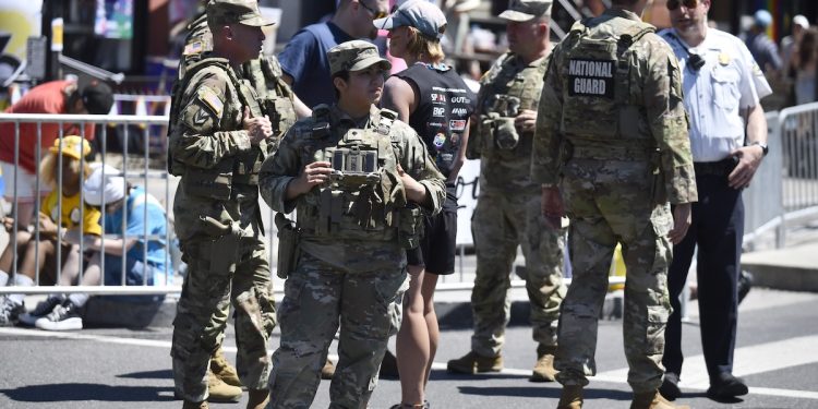 National Guard numbers fall in D.C. amid school protests