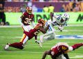 Commanders fall 30-13 in London amid mounting injuries