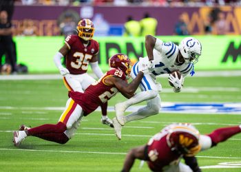 Commanders fall 30-13 in London amid mounting injuries